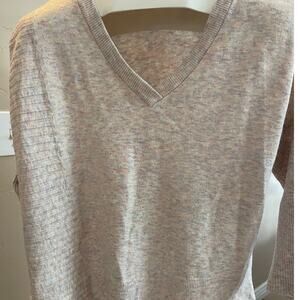 Democracy Sweater Womens Medium Pullover High Cut Sides Beach